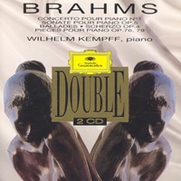 Deutsche Grammophon Double CD : Kempff - Brahms Works